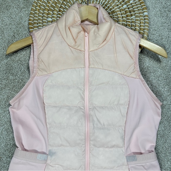 Lululemon Women’s Goose Down Feathers for It All Vest Full Zip in Pink Mist 6 - Picture 3 of 16
